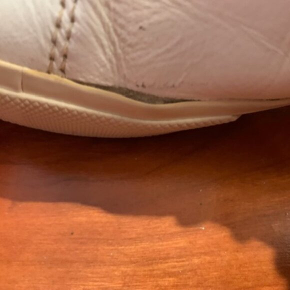 Veja White Campo Leather Low-Top Sneaker Shoes Women's Size 8 - Picture 11 of 11